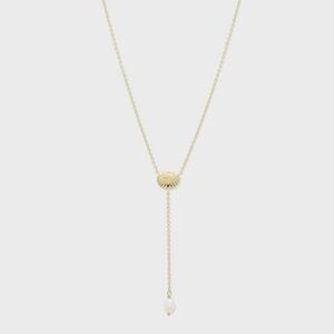 NWT Gorjana Seashell Charm Lariat